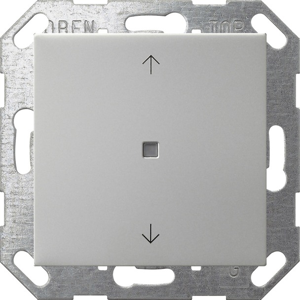 Drukcontact met wip 1-voudig pijlsymbolen voor Gira One en KNX System 55 (5172600)