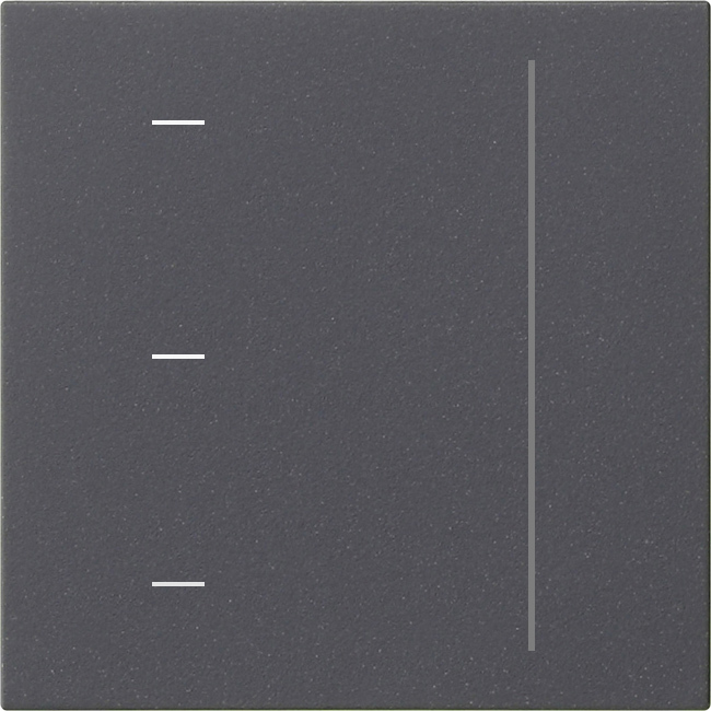 System 3000 touchopzetstuk antraciet (536528)