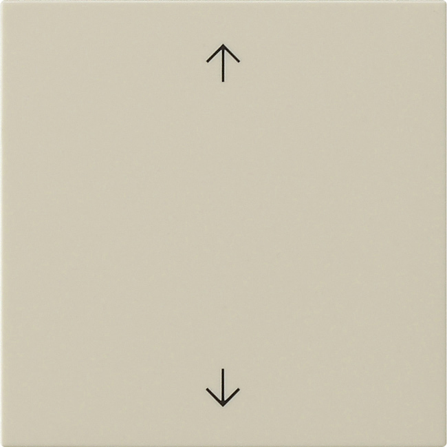 Wip 1-voudig met pijlsymbolen cremé wit glanzend (538901)