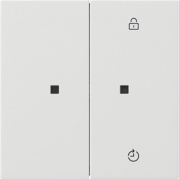 eNet draadloos bedieningselement-opzetstuk Memory Gira F100 (5493112)