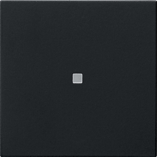 eNet draadloos bedieningselement-opzetstuk zwart mat (5495005)