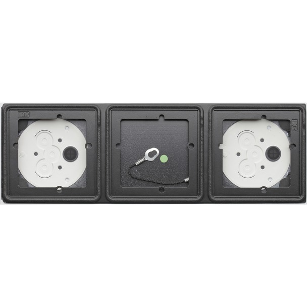 System 106 opbouwbehuizing 3-voudig (5503902)