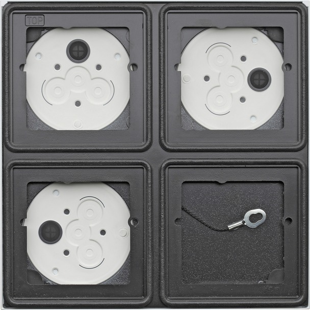 System 106 opbouwbehuizing 2 x 2-voudig (5508902)