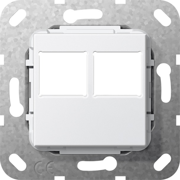 Afdekking voor Modular Jack 2-voudig voor LexCom-bussen (562903)