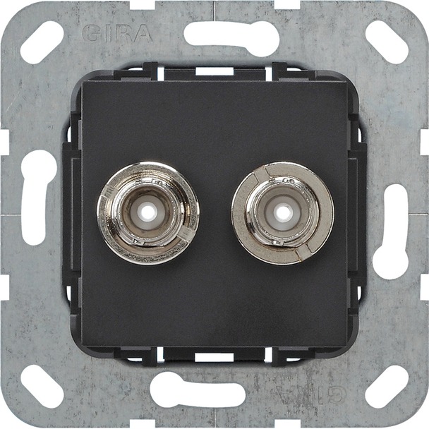 Basiselement BNC 2-voudig Crimpaansluiting (563010)