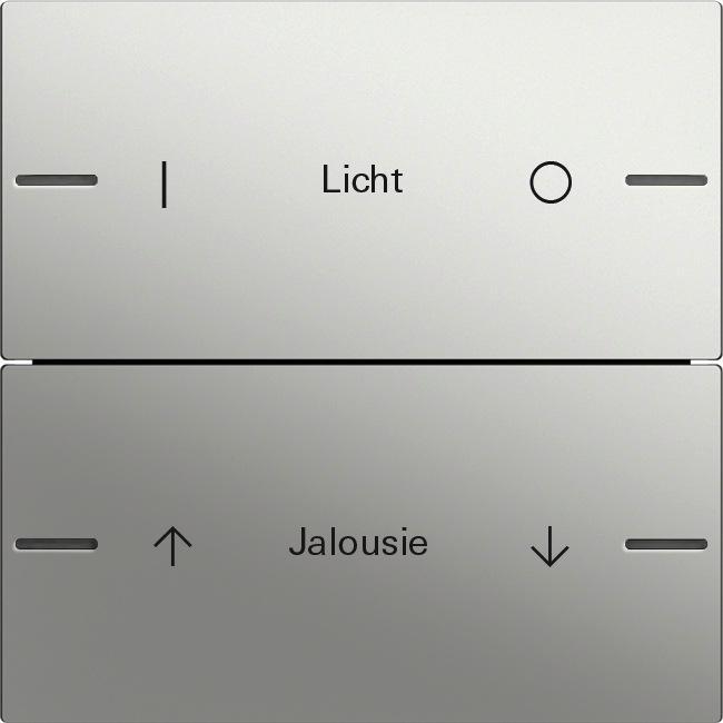 Wippenset 2-voudig individueel voor tastsensor 4.55 edelstaal (5762600)
