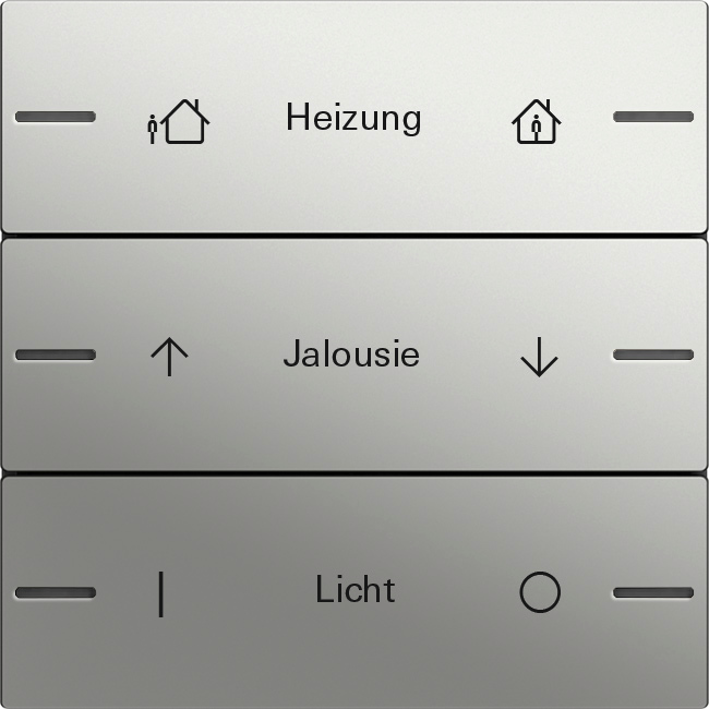 Wippenset 3-voudig individueel voor tastsensor 4.55 edelstaal (5763600)
