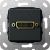 Gira 564510 Basiselement DVI (24+5) Koppeling zwart mat
