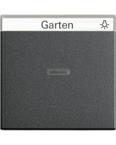 Gira 067028 Wip met controlevenster en tekstkader systeem 55 antraciet