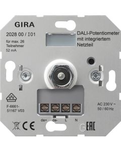 Gira 202800 DALI-potentiometer met geïntegreerde netvoeding