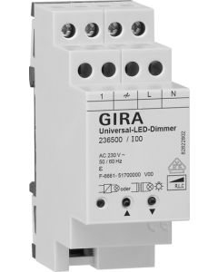 Gira 236500 System 3000 universele led-dimmer DIN-rail