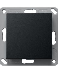 Gira 2461005 Bluetooth wandzender 1-voudig systeem 55 zwart mat