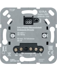Gira 540600 System 3000 DALI-Power-besturingseenheid inbouwbasiselement