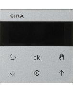 Gira 536626 System 3000 jaloezieklok Display systeem 55 kleur aluminium