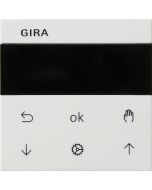 Gira 536627 System 3000 jaloezieklok Display systeem 55 zuiver wit mat